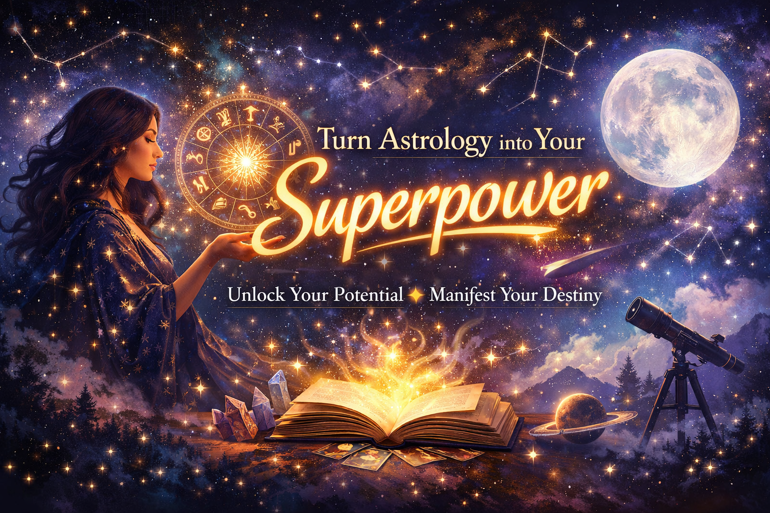 Turn Astrology into Your Superpower