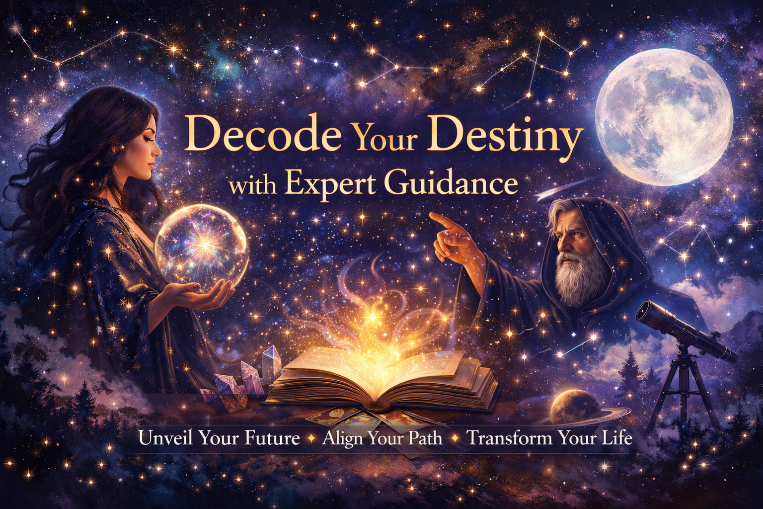 Decode Your Destiny with Expert Guidance